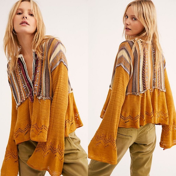 Free People Sweaters - NWT Free People Meadow Lakes Sweater